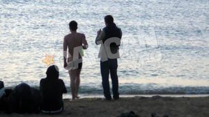 Un pusti a facut valuri in Vama Veche: s-a imbatat si s-a aruncat gol in mare! Uite cum s-a chinuit sa iasa!