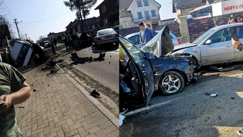 A fost activat Planul Roșu de Intervenție! Un microbuz cu 19 elevi a fost implicat într-un accident în Suceava