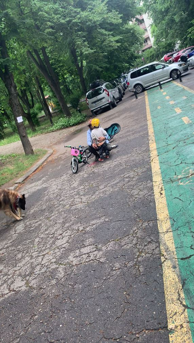 Chef Foa și fiul său, aventuri cu bicicleta (Foto: CANCAN.RO)