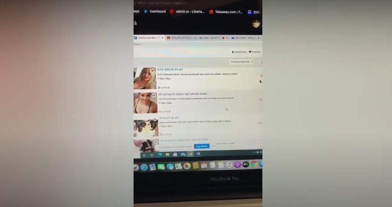 Profesor universitar din Sibiu, filmat de studenţi în timp ce naviga pe site-uri erotice: “Voi formula plângere penală” | FOTO & VIDEO