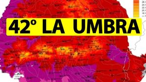 42 de grade Celsius la umbră - cea mai ridicată temperatură în luna iunie din istoria României