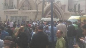 Explozie puternică într-o biserică din Egipt, de Florii! Cel puţin 21 persoane au murit 