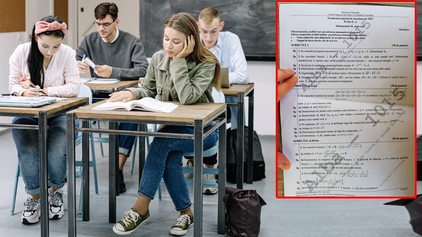 Bacalaureat 2022 | Rezolvarea subiectelor la matematică, a doua probă de la BAC