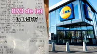 Bonul de 873 de lei de la Lidl. Ce produse a cumpărat o clientă a magazinului pentru a ajunge la uriașa sumă