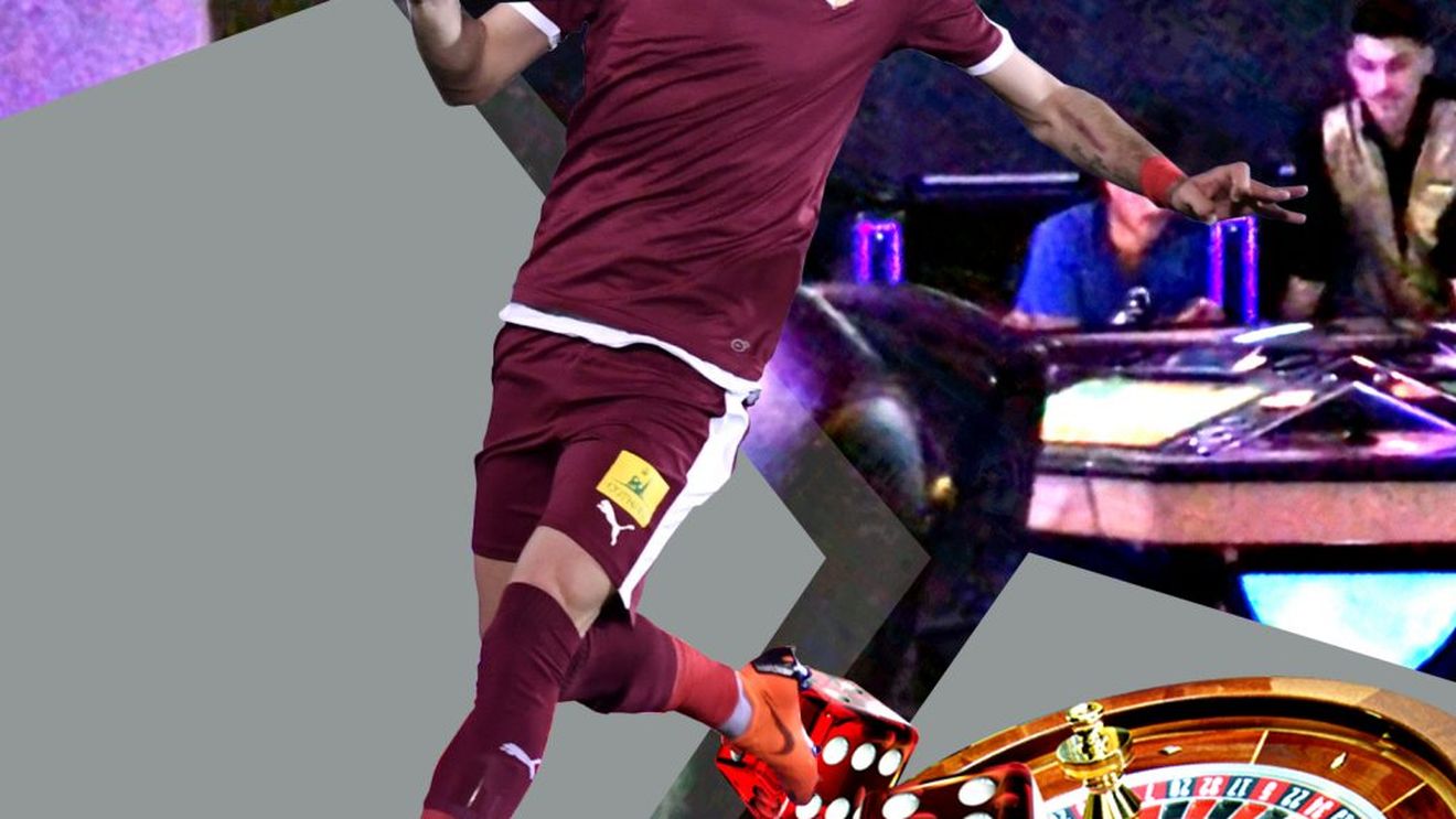 Cosmin Achim, de la FC Voluntari, filmat într-un casino în timp ce…