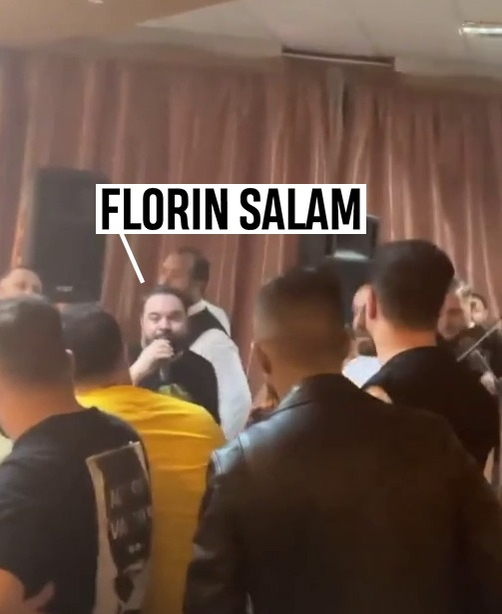 Imagine de la party-ul cu “Regele” Salam, Tzancă Uraganu și Romeo Fantastick (sursa foto captură video Instagram )