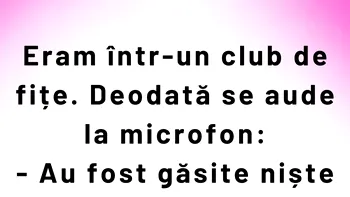 BANCUL ZILEI | Eram într-un club de fițe