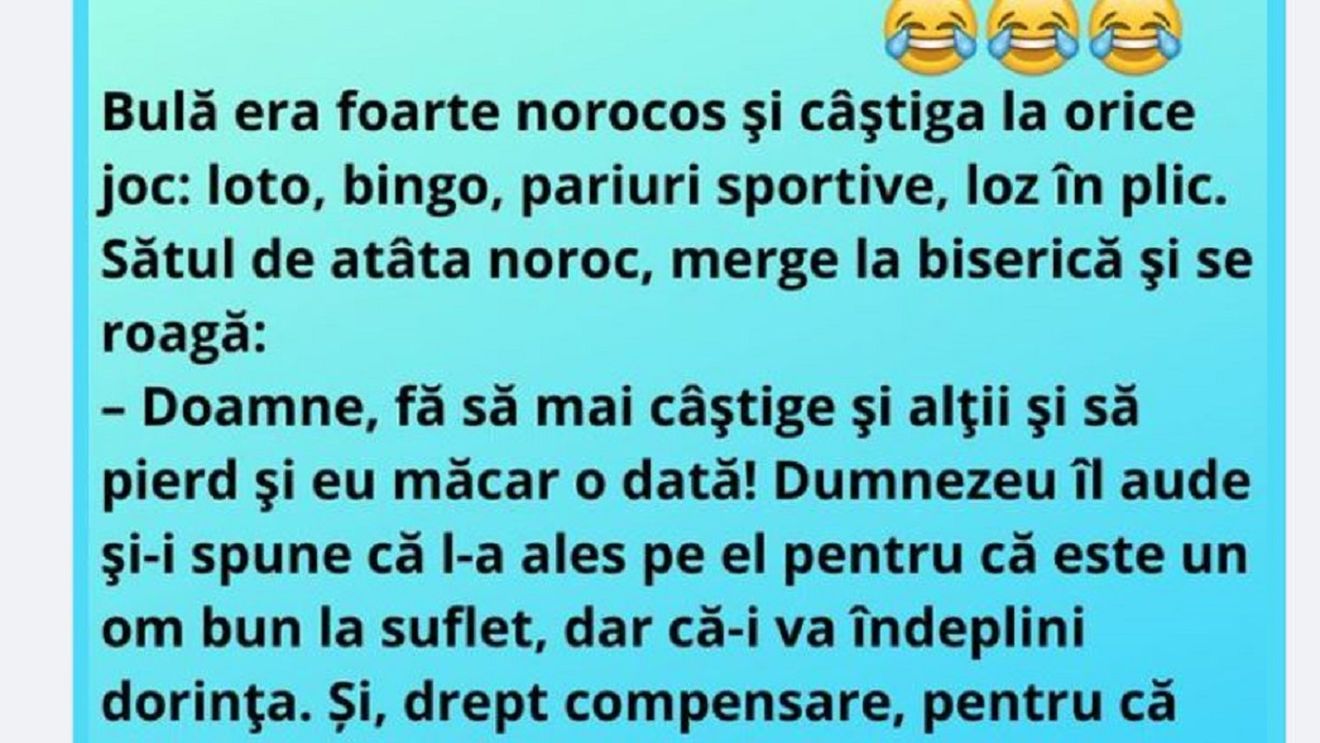 BANC | "Bulă era foarte norocos şi câştiga la orice joc de noroc"