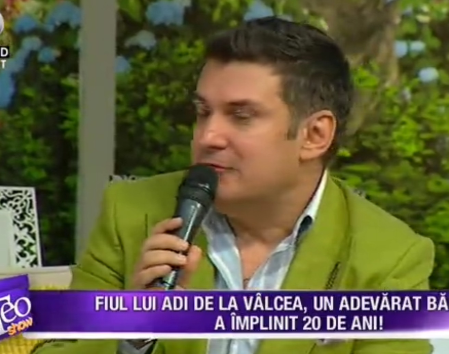 Adi de la Vâlcea este foarte mândru de fiul lui