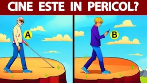 Test de inteligență exclusiv pentru genii | Cine este în mare pericol?