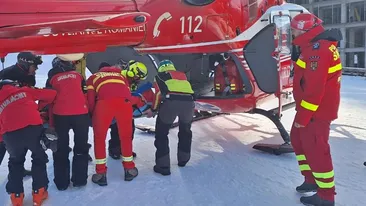 Accident grav pe pârtia Sorica din Azuga! A fost chemat elicopetrul SMURD