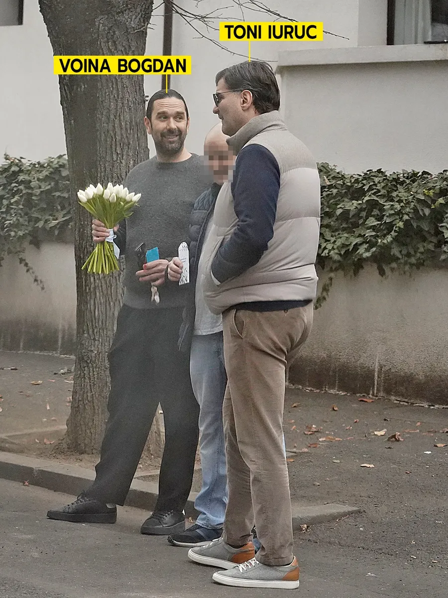 Buchetul cumpărat de Toni Iuruc a ajuns, într-un final, la Bogdan Voina