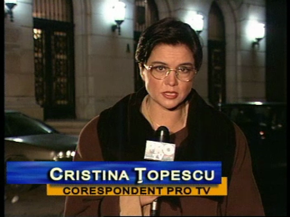 Imagini de colecție cu Cristina Țopescu la Pro TV, alături de Andreea Esca