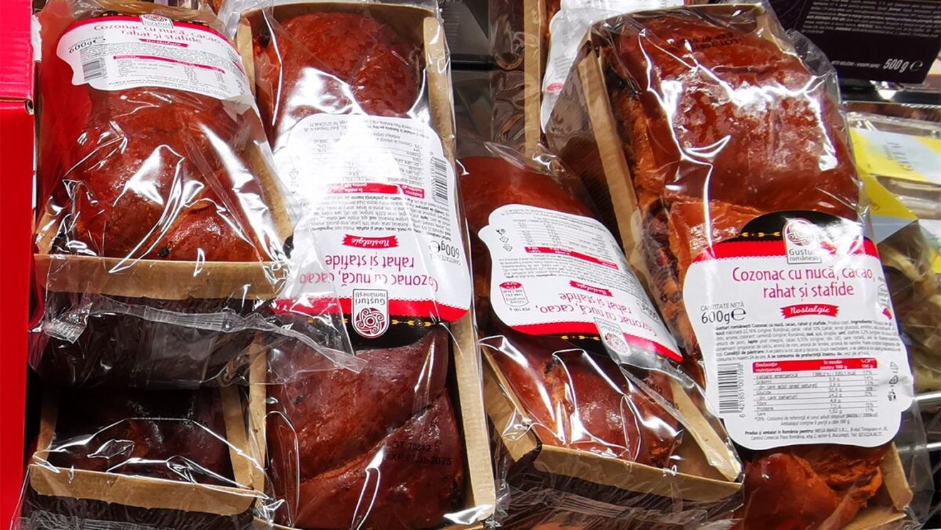 Din ce este făcut, de fapt, cozonacul de la "Gusturi Românești" din Mega Image. Mulți români îl consumă de Crăciun