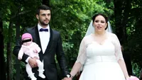 OANA ROMAN a îmbrăcat din nou rochia de mireasă! Primele imagini după ce şi-a reînnoit jurămintele cu MARIUS ELISEI