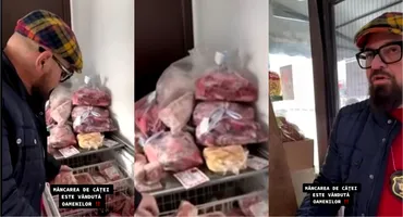 Mâncare de câini vândută oamenilor”. Piedone a făcut o descoperire șocantă