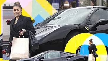 Anamaria Prodan și-a impresionat prietenul milionar cu un Ferrari 488 GTB de 250.000 €, la care a “asortat” un Hermes din piele de crocodil de 65.000 €