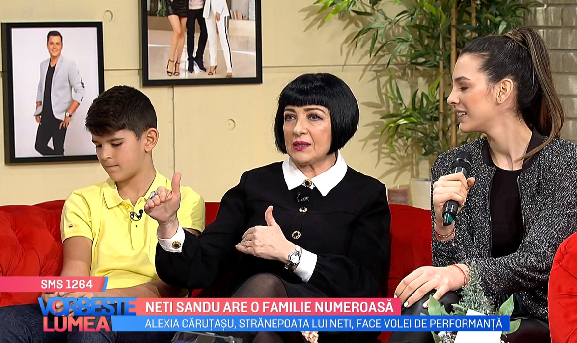 Familia “secretă” a lui Neti Sandu! Imagini fabuloase, prezentate azi, în direct la Pro TV