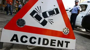 Accident rutier pe DN2! Doua TIR-uri s-au ciocnit in judetul Ialomita
