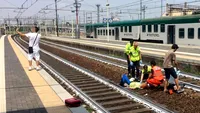 Și-a făcut selfie cu victima călcată de tren! Caz șocant în Italia