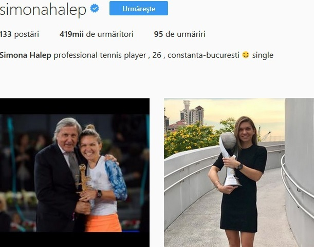 Reacţia Simonei Halep după ce s-a scris că are un nou iubit!