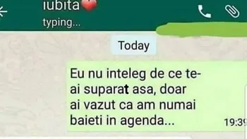 Bancul de weekend | „Eu nu înțeleg de ce te-ai supărat așa”