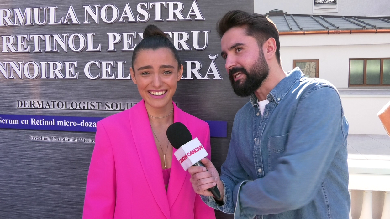 Alexia Eram: "O să stau maxim un an cu ea, 7-8 luni, cât să mă obișnuiesc să conduc prin oraș!" (Foto: CANCAN.RO)