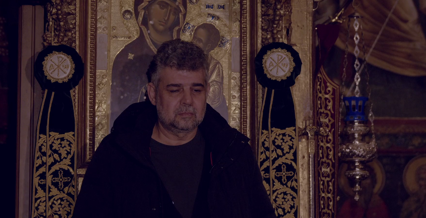 Marcel Ciolacu a plecat la muntele Athos, de ziua lui/ Sursa foto: Captură video orthodoxianewsagency.gr