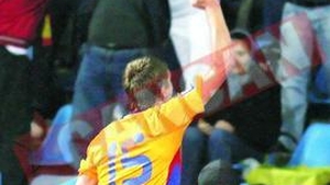 Goian a fost pus la zid dupa ce a marcat