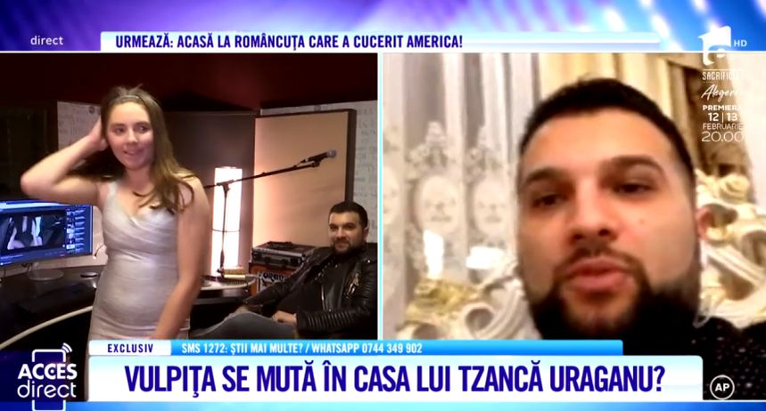 Vulpița, dansatoarea lui Tzancă Uraganu: “O să o luăm în Germania”. Ce ofertă i-a făcut soțului gelos