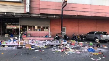 VIDEO Explozie la mall, în ajun de An Nou. Sunt morţi şi răniţi
