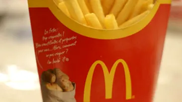 VIDEO Inca un mit desfiintat! Cartofii prajiti de la McDonald's sunt chiar cartofi prajiti! Iata dovada!