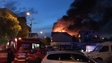 Incendiu devastator în Bucureşti! 20 de victime
