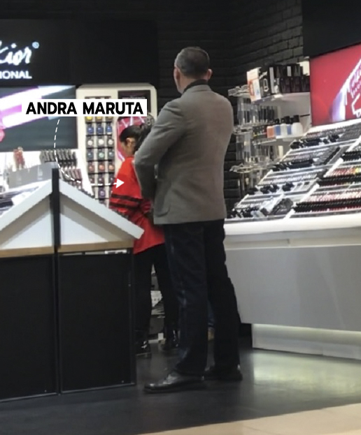 Andra e păzită în permanență de un bodyguard