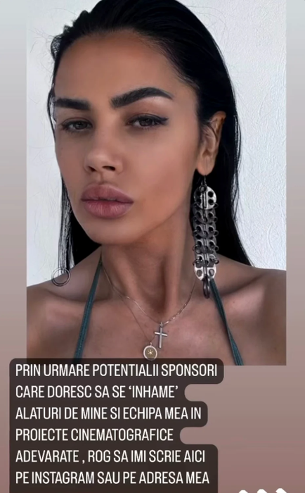 Oana Zăvoranu cere ajutor financiar/ Sursa foto: Instagram