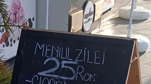Un turist a comandat "meniul zilei" la 25 de lei, într-un restaurant din Neptun. Ce a primit, de fapt