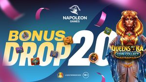 (P) Bonus Drops, promoții și două jackpoturi noi: iată ce te așteaptă pe Napoleon Games casino