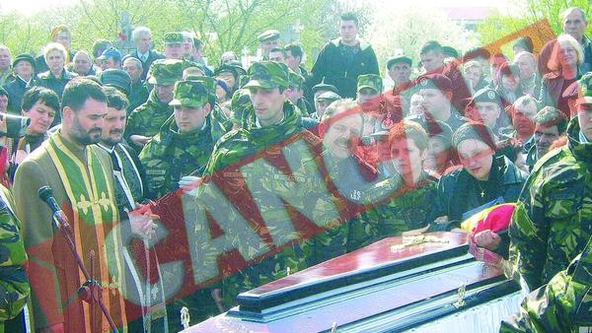 Infanteristul ucis In Afganistan, Inmormantat cu onoruri militare