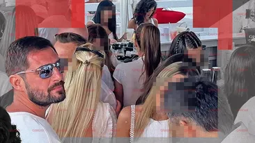 Ramona Olaru și Cătălin Cazacu, întâlnire de gradul zero la LOFT! Cei doi foști au dat nas în nas în mijlocul distracției