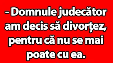 BANC | Bulă, judecătorul și motivul de divorț
