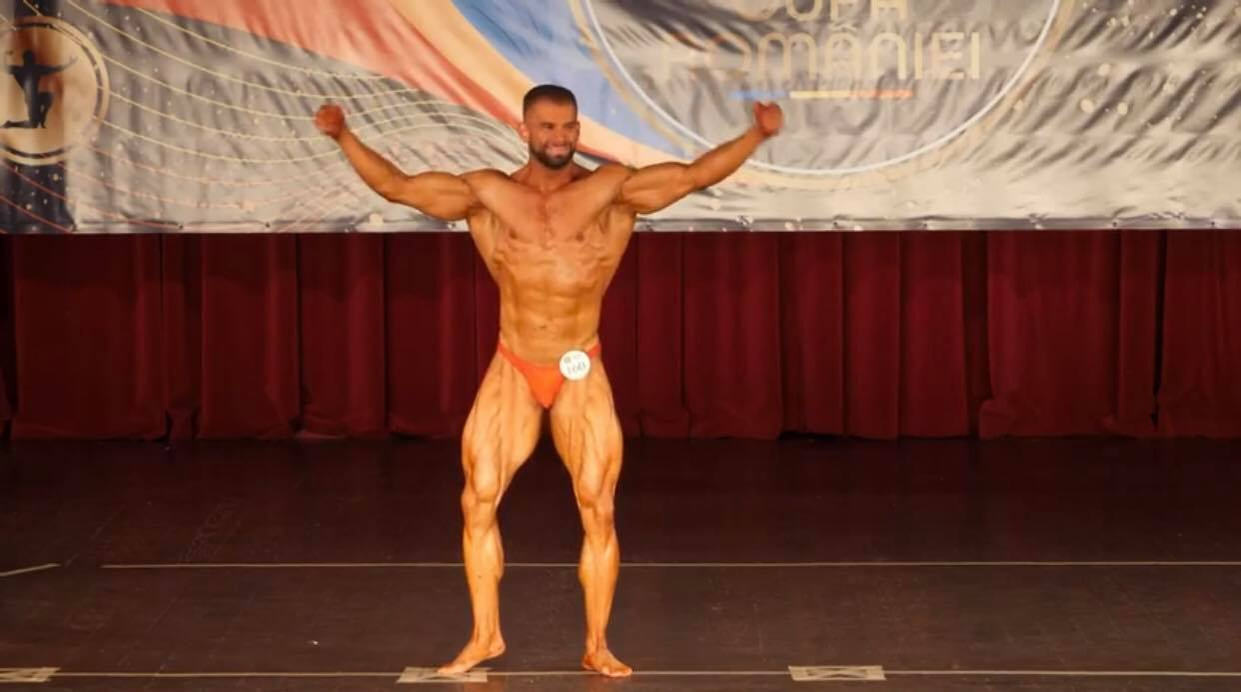 Florin Damșa a câștigat Cupa României la culturism: ”Am reușit să fac schimbarea!”