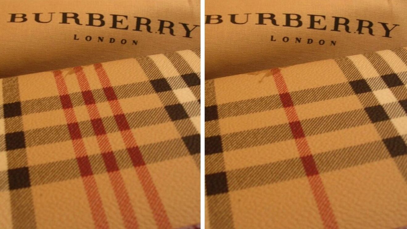Test de logică | Una dintre aceste două genți Burberry este originală, iar cealaltă fake. Știți care?