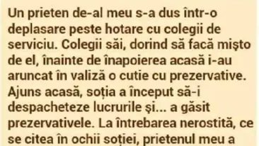 BANCUL ZILEI | Deplasare de serviciu