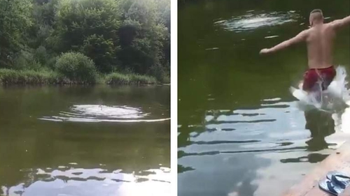 Și-au filmat prietenul cel mai bun în timp ce se îneca într-un lac din Sovata! Credeau că totul este o glumă
