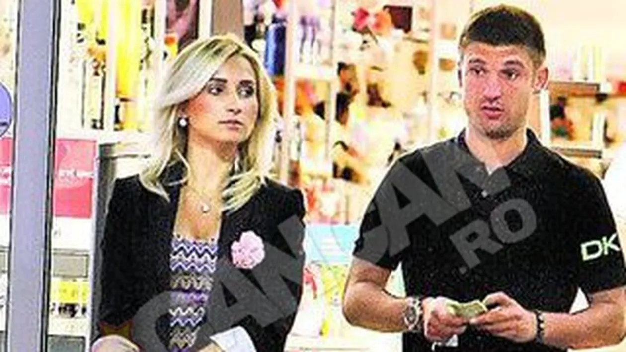 Andrei Cristea a petrecut cu iubita