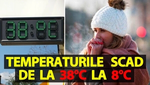Temperaturile scad la 8°C în aceste orașe din România, pe final de iunie 2025. Meteorologii Accuweather anunță o schimbare bruscă a vremii