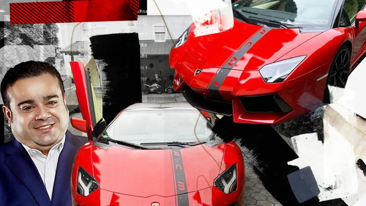 Primele imagini cu Aventador-ul de 400.000 € al lui Adrian Minune