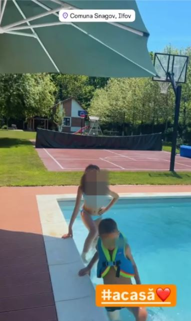 Cum arată vila de lux a Mirelei Vaida din Snagov. Are teren de baschet și o piscină uriașă