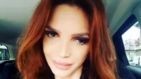 CRISTINA SPĂTAR, apariţie super-hot la un an de la divorţ! Cântăreaţa a îmbrăcat o rochie roşie foarte transparentă