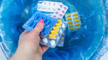 Amenzi URIAȘE pentru cei care aruncă medicamentele expirate la gunoi. Ce prevede noua lege